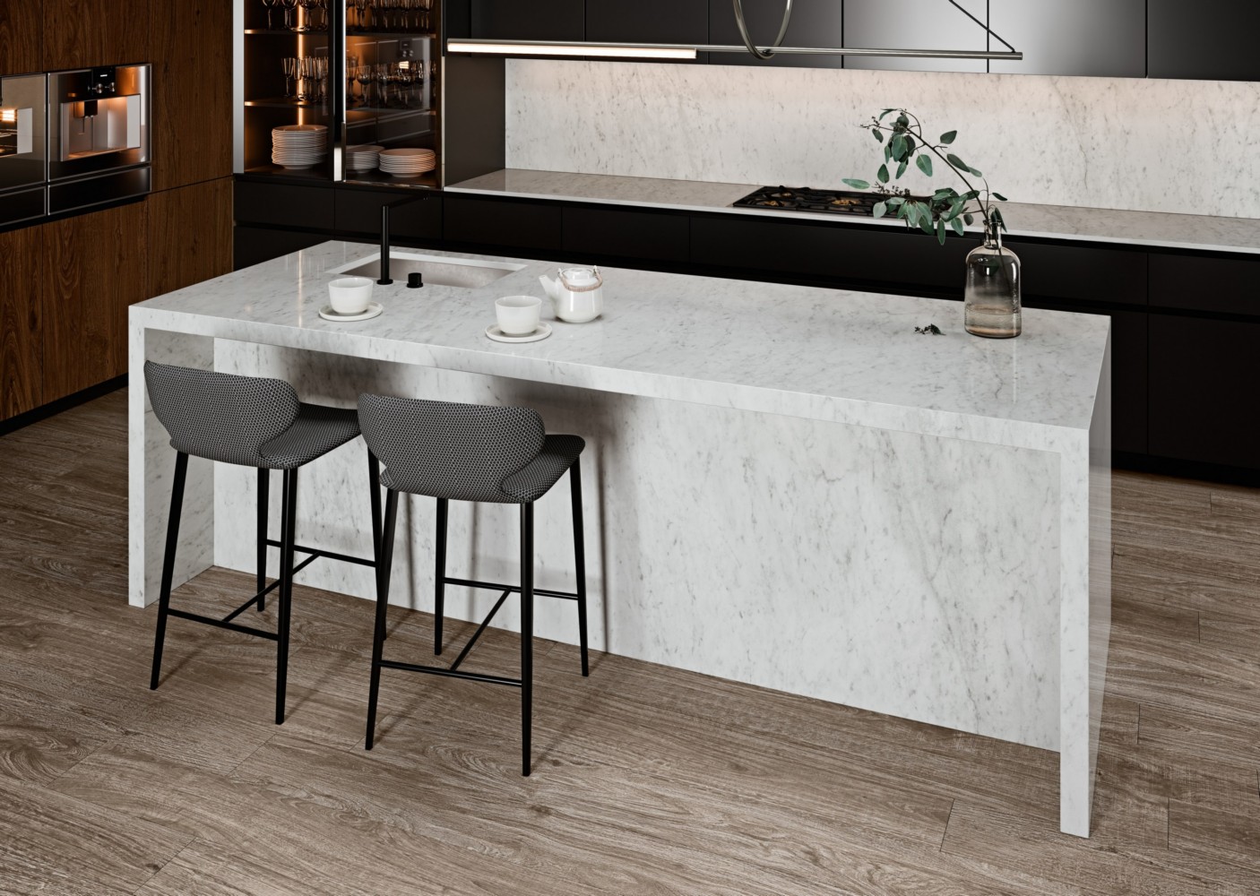 Керамогранит GRESPANIA COVERLAM CARRARA NATURAL 120х260x5.6