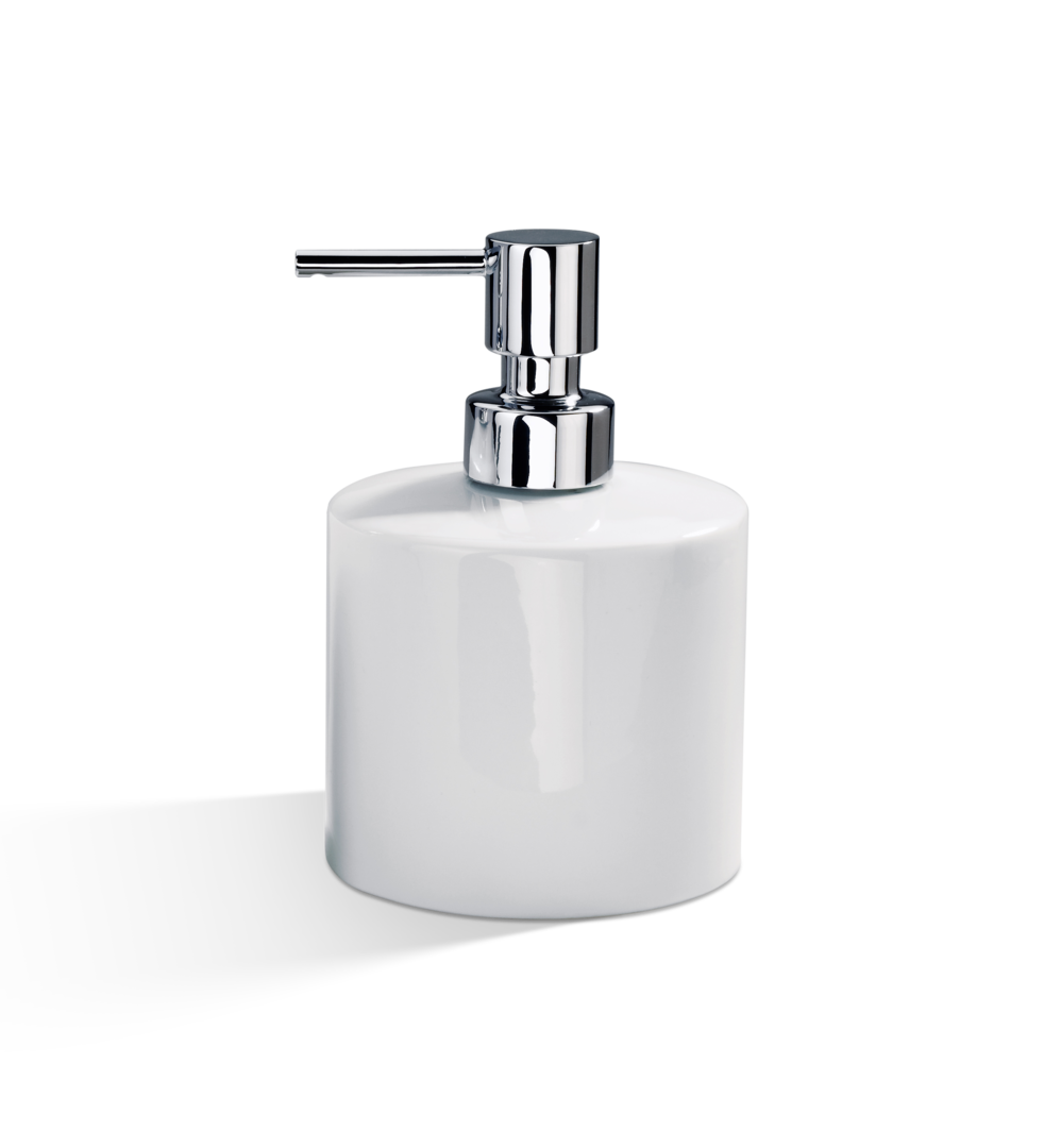Decor Walther © 0844100 DW 520 Дозатор для мыла Хром / Фарфор белый