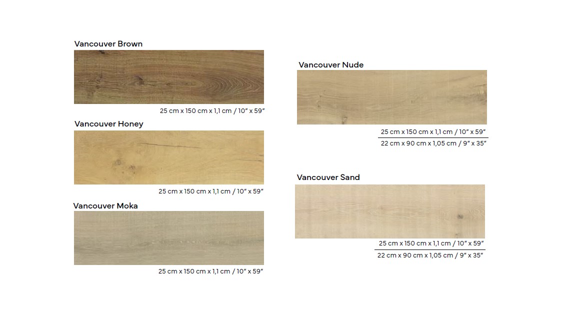 Керамогранит PORCELANOSA VANCOUVER SAND SMART 22х90 G-340