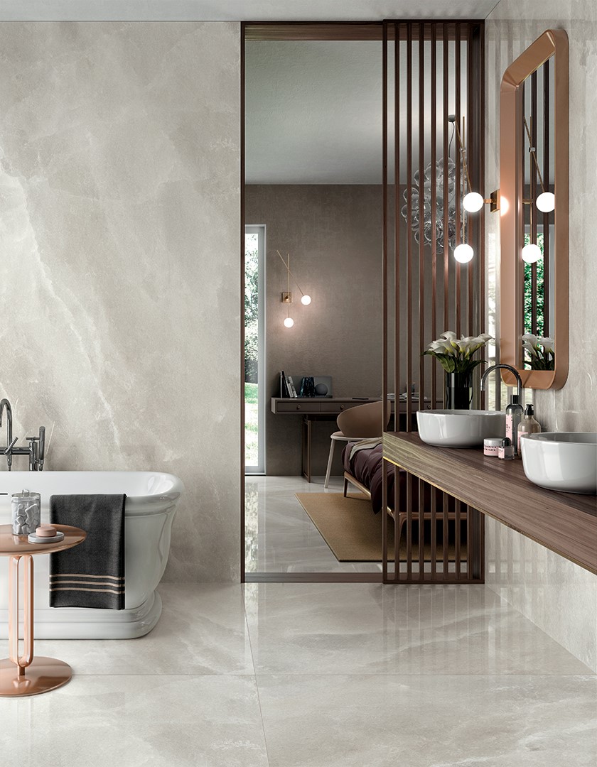 Керамогранит MIRAGE WHITE CRYSTAL CP 05 LUC SQ 120х120х9 (Италия)