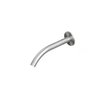 QuadroDesign Комплектующие BC022AS Излив из стены, цвет Brushed Stainless Steel