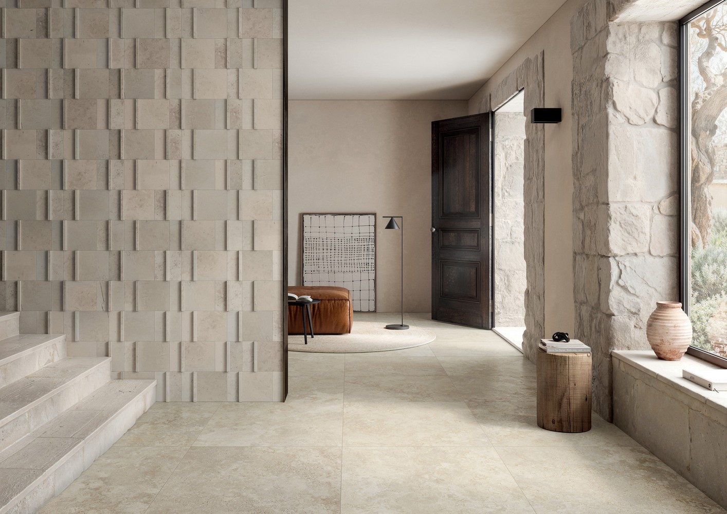 натуральный камень мелкий MIRAGE PECE BIANCA OL 03 TABULATE 20х20x2 (Италия)