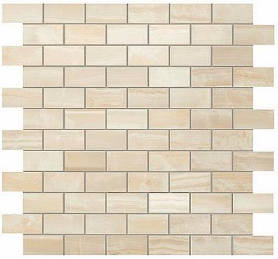 S.O. Ivory Chiffon Brick Mosaic 30,5х30,5/С.О. Айвори Шиффон Брик Мозаика 30,5х30,5