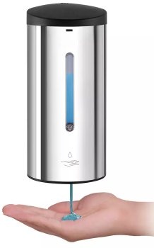 Дозатор для жидкого мыла сенсорный настенный Vetta Rubinetterie Automatic Soap Dispenser SP1205SD2-M007