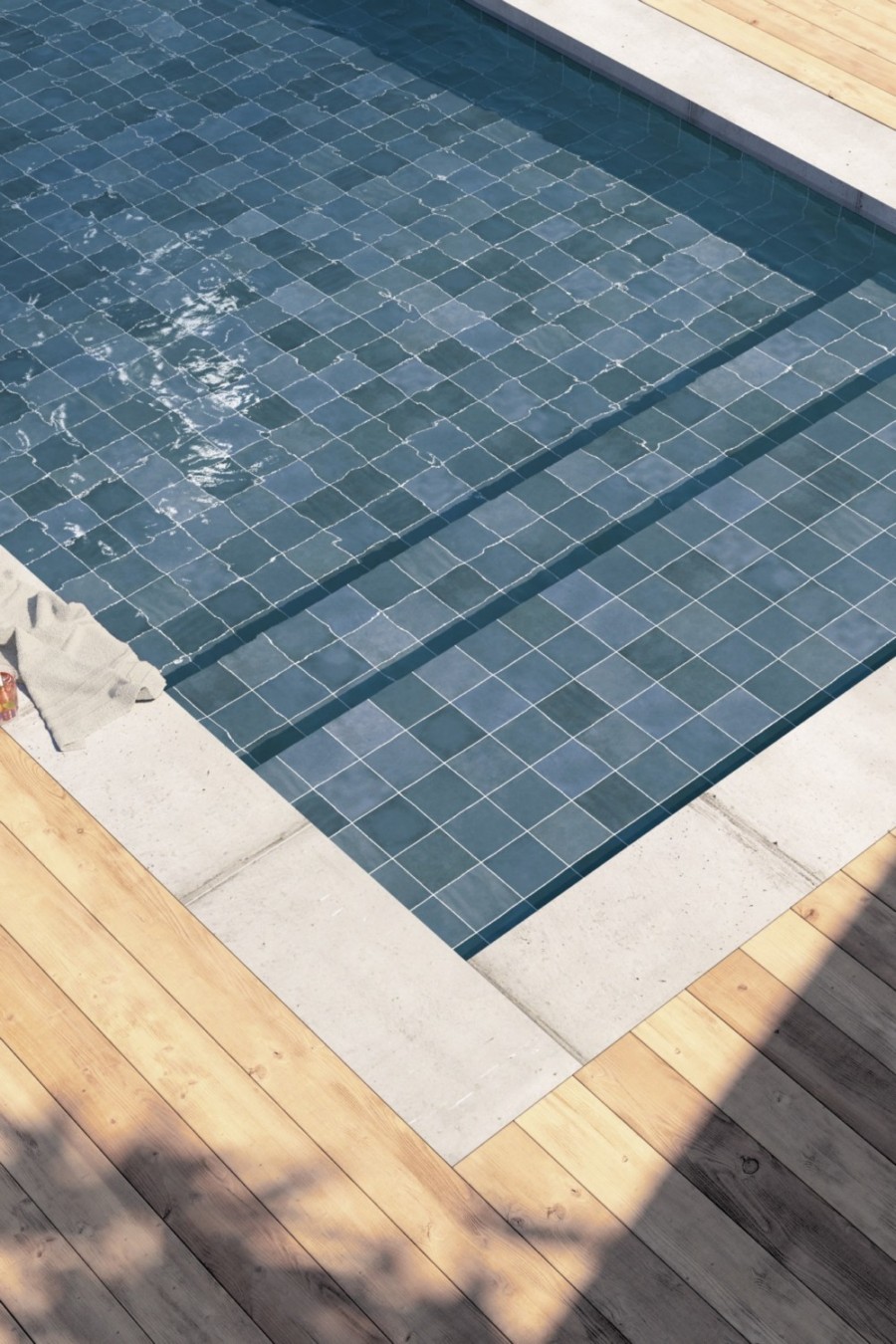 Керамогранит EQUIPE SPA&POOLS COLONIAL BLUE 15х15 EQ-4