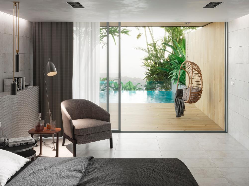 Керамогранит PORCELANOSA IMAGE WHITE 40х80х1.05 G-349