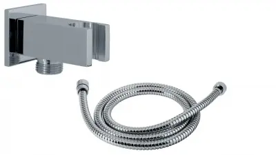 Шланговое подсоединение в комплекте со шлангом Vetta Rubinetterie Universal WACOHS01500-M007
