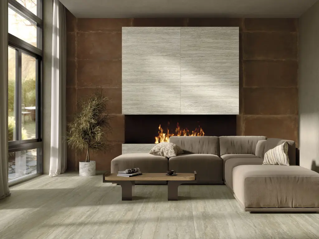 Керамогранит MGM CERAMICHE TRAVERTINO NOCCIOLA 60X120