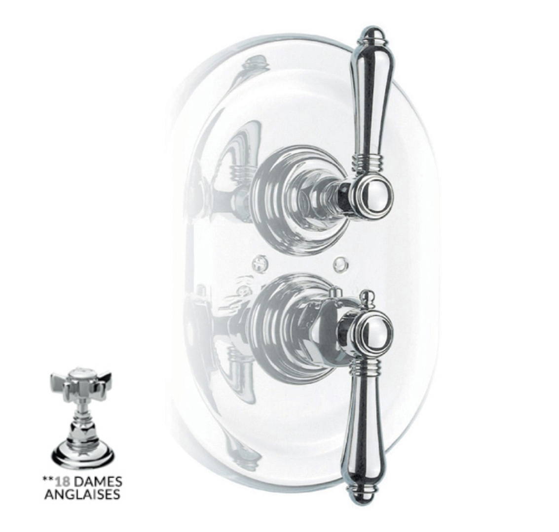 ™ Nicolazzi 4909CR18 Внешняя часть термостата на 3/4 DAMES ANGLAISES