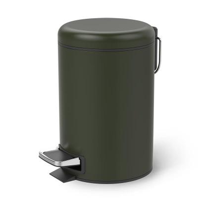 Decor Walther 0615760 TE 35 Ведро с педалью Черный матовый (Изделие может иметь нюансы)