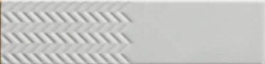 Керамическая плитка BISCUIT Waves Bianco 4100604 5x20 от 41ZERO42 (Италия)