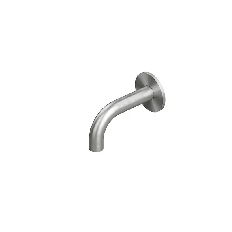 QuadroDesign Комплектующие BC010AS Излив из стены, цвет Brushed Stainless Steel