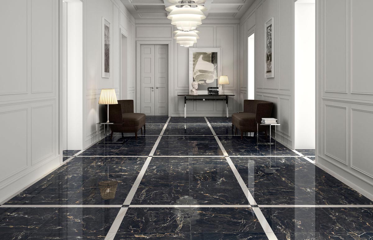 Керамогранит MIRAGE BLACK GOLD JW 11 LUC SQ 60x60x9 (Италия)