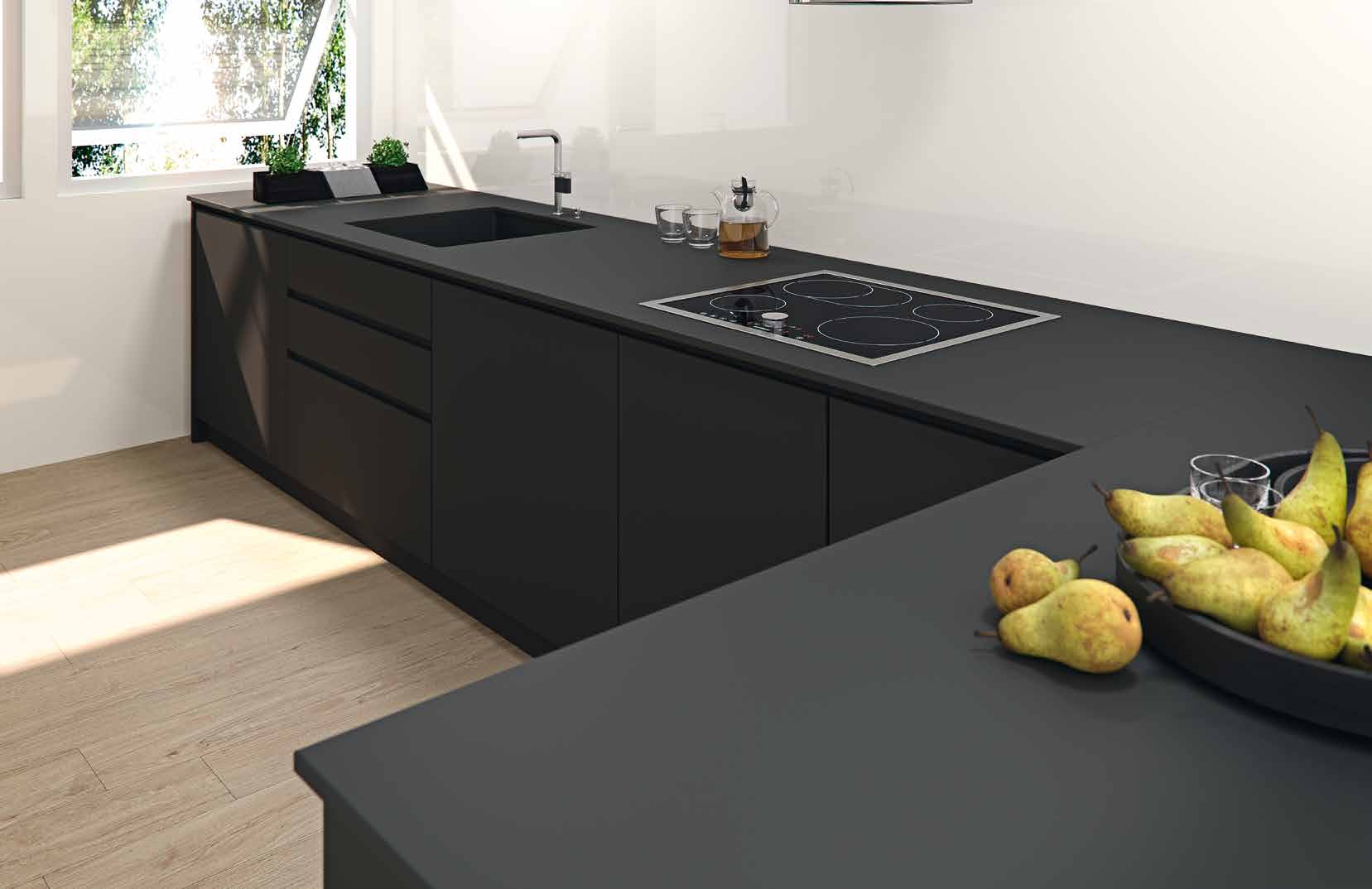 Керамогранит GRESPANIA COVERLAM BASIC NEGRO NATURAL 120х260x3.5