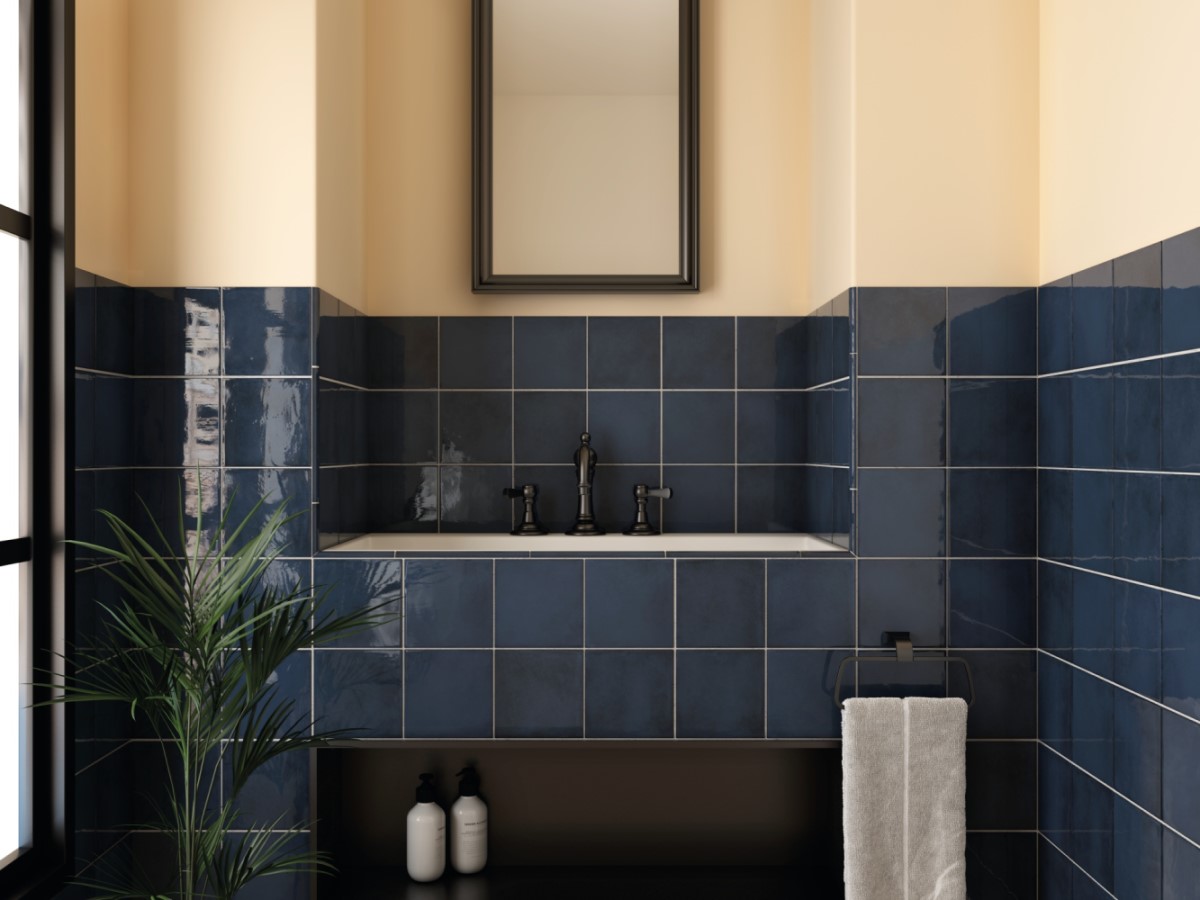 Керамическая плитка  EQUIPE VILLAGE ROYAL BLUE 6.5х20 EQ-3