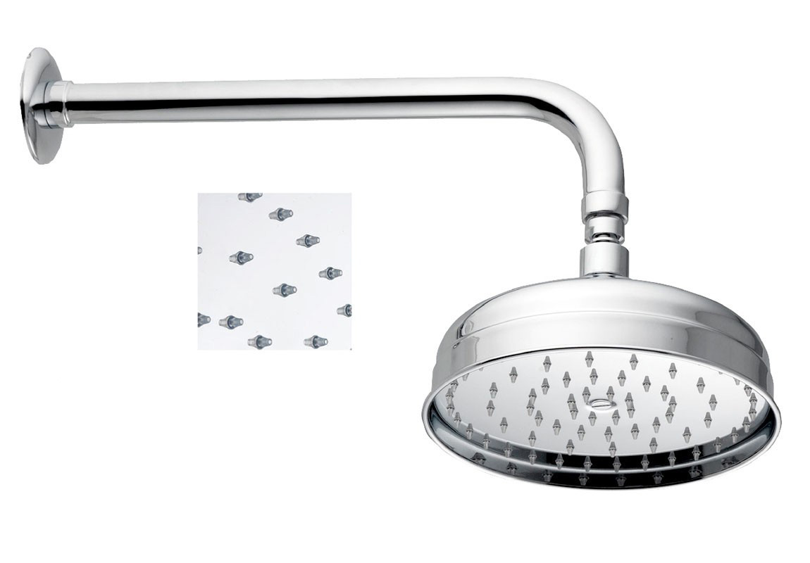 Nicolazzi 5702CR20 Душевая лейка круглая с креплением со стены ANTICALCARE D. 200