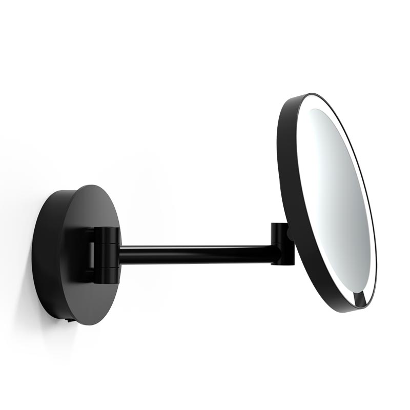 Decor Walther © 0125860 JUST LOOK WD 5X LED Косметическое зеркало с подсветкой Черный матовый