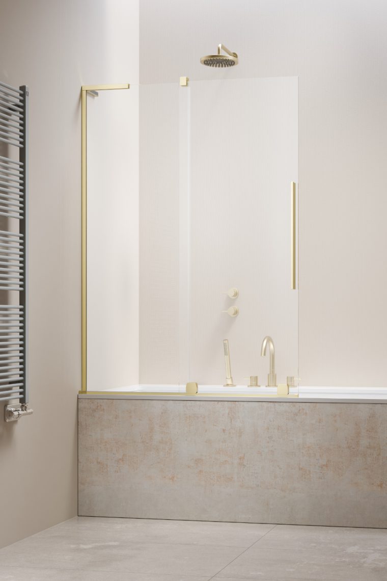 Furo SL PND II 538 Right Brushed Light Gold/прозрачное