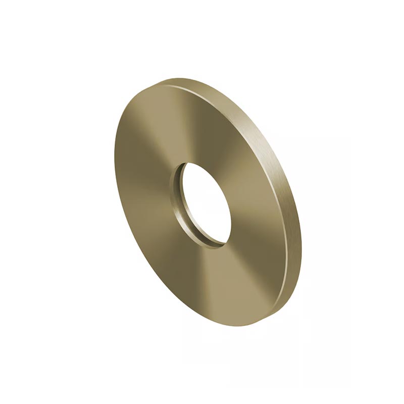 QuadroDesign Комплектующие GH009OC Декоративное кольцо для излива из стены, цвет Light Gold