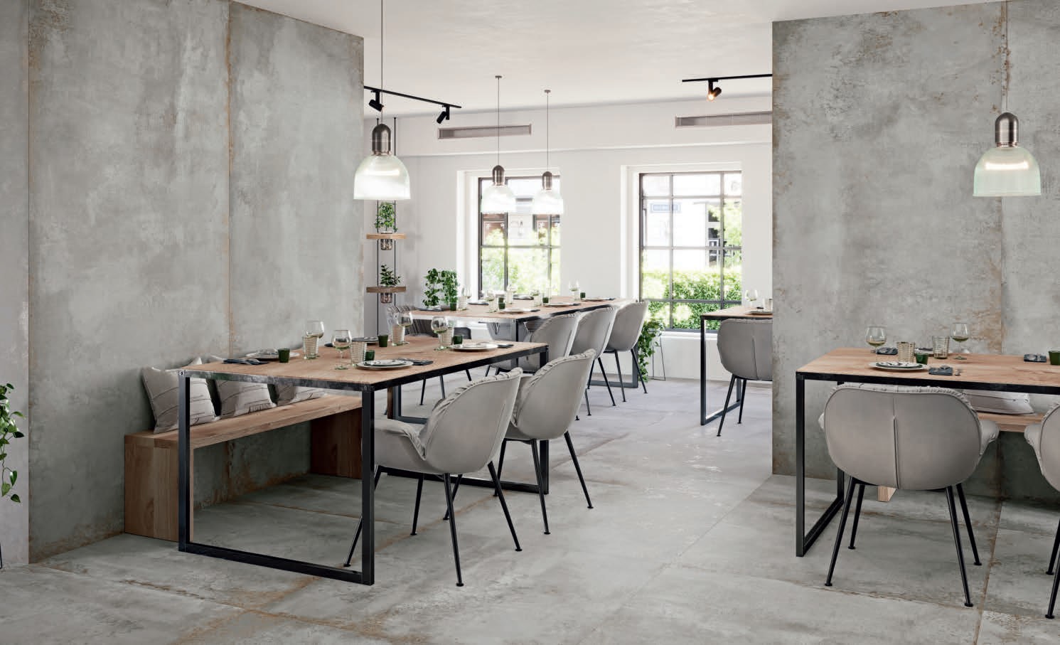 Керамогранит GRESPANIA COVERLAM DISTRITO ALUMINIO 120х120x5.6