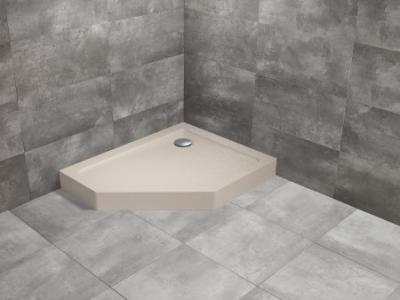 Душевой поддон Doros PT E Compact 100x90 Right Stone Cashmere