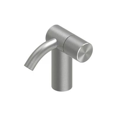 QuadroDesign HUM 2401TAS Смеситель для раковины на 1 отверстие из столешницы, цвет Brushed Stainless Steel