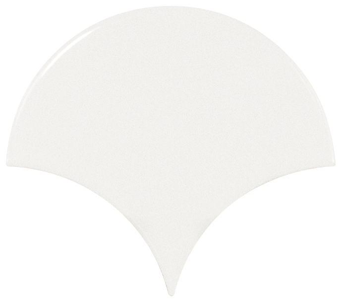 Керамическая плитка  EQUIPE FAN WHITE 10.6х12 EQ-20S