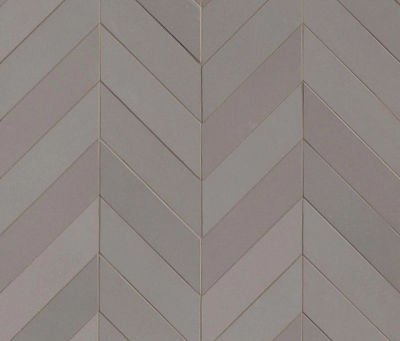 Керамогранит Mutina Mews Chevron Pigeon 5.5x19.6 см, серый