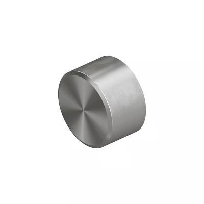 QuadroDesign STEREO 1664AS Переключатель из стены на 2 потребителя, цвет Brushed Stainless Steel