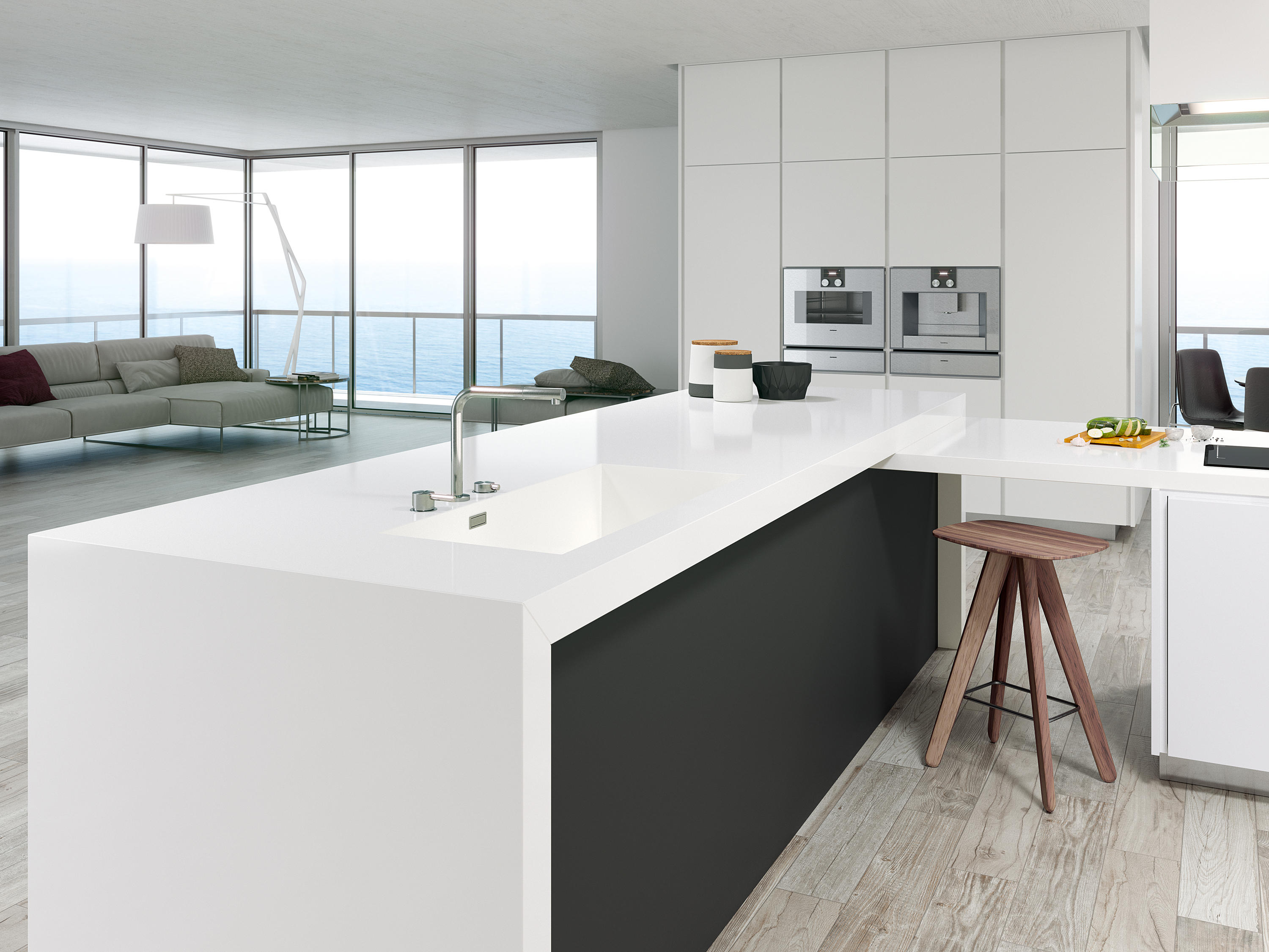 Керамогранит GRESPANIA COVERLAM BASIC NIEVE NATURAL 120х260x5.6
