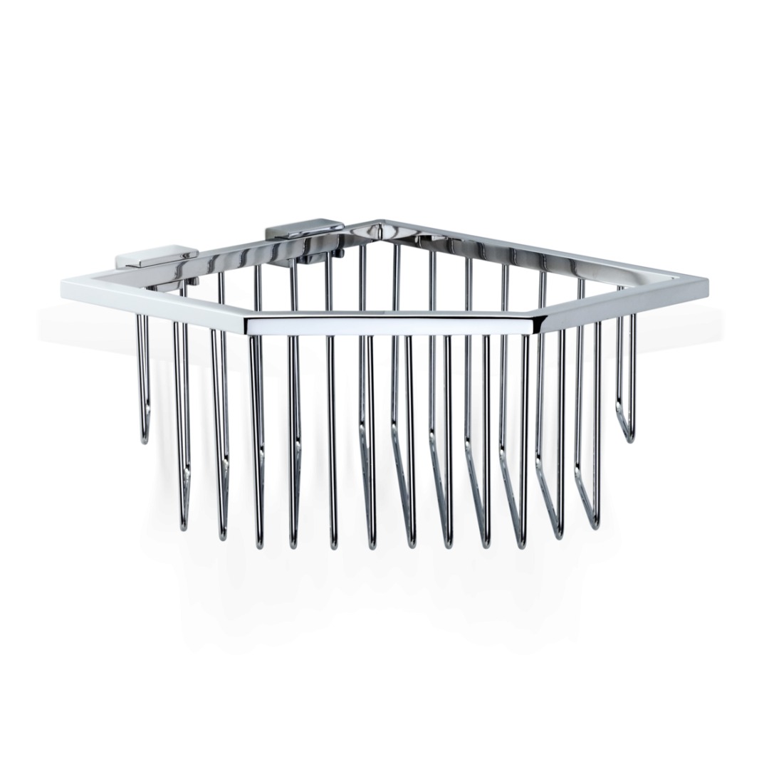 Decor Walther © 0704800 WA ECK3 Угловая полка для губки Хром