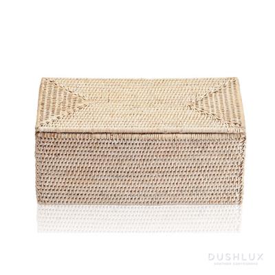 Decor Walther Basket UTBMD Универсальная коробка 30x15.5x14см, с крышкой, цвет: ротанг светлый