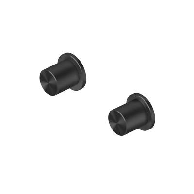 QuadroDesign HUM 2463VON Группа запорных вентилей из стены (горячая и холодная), цвет Black Gold