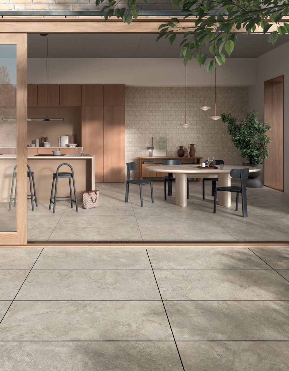 Керамогранит слэб MIRAGE CREAM CROSS NV 03 SP SQ 120х278x0.6 (Италия)
