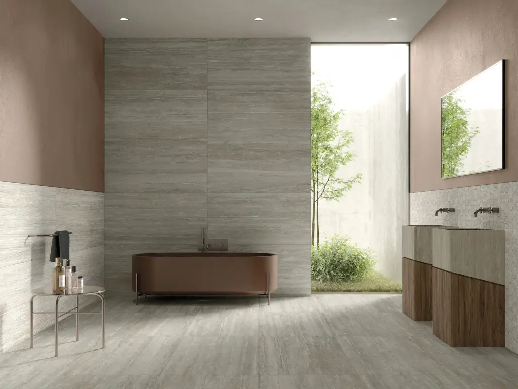 Керамогранит MGM CERAMICHE TRAVERTINO NOCCIOLA 60X120