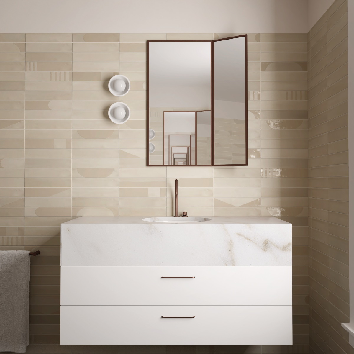 Керамическая плитка  EQUIPE WADI BEIGE 6х30 EQ-4