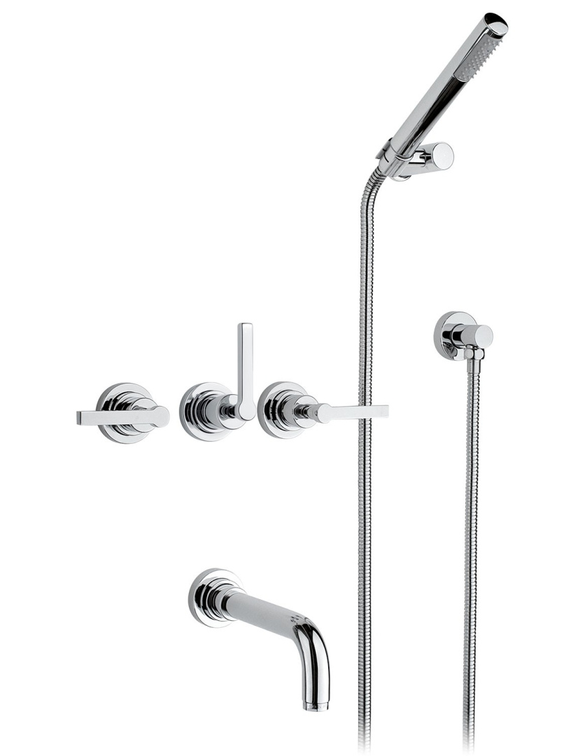 ™ Nicolazzi 2203CR29 Встроенный смеситель для ванны с ручным душем *MCKINLEY '05*
