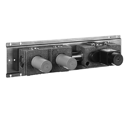 АКЦИЯ ™ Fantini 1900D202A Внутр. часть термост. смес-ля для душа 3/4" с 2 выпусками