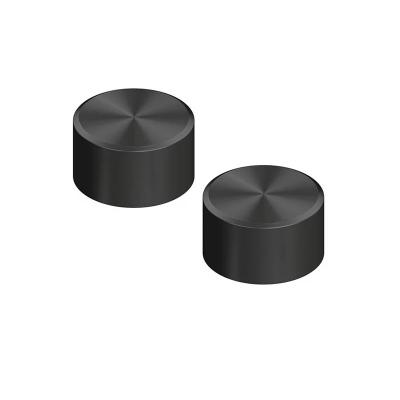QuadroDesign STEREO 1651VON Группа запорных вентилей из столешницы (горячая и холодная), цвет Black Gold