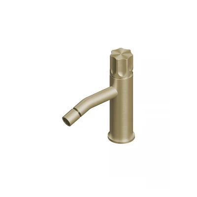 QuadroDesign MODO 1735TOC Смеситель для биде на 1 отверстие из столешницы, цвет Light Gold