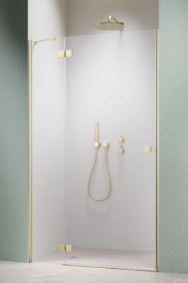 Essenza KDJ+S Door 120 Right Brushed Light Gold/прозрачное