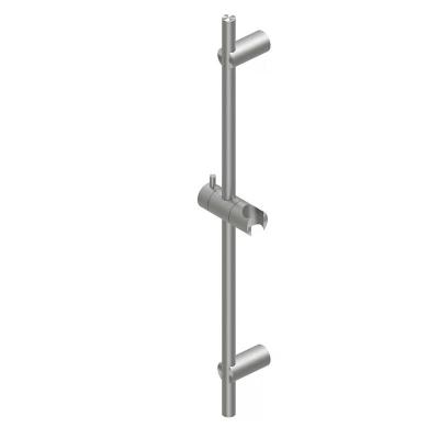 QuadroDesign Душевая программа TS60.00AS Душевая штанга 550мм, цвет Brushed Stainless Steel