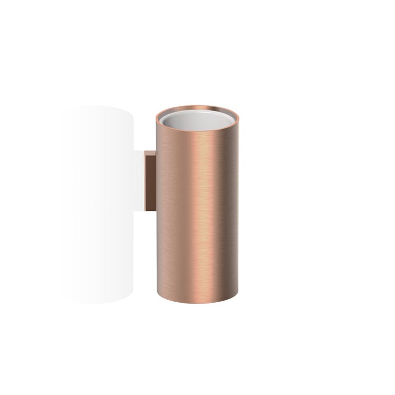 Decor Walther 0522615 MK WMB Тамблер настенный Copper brushed PVD/White