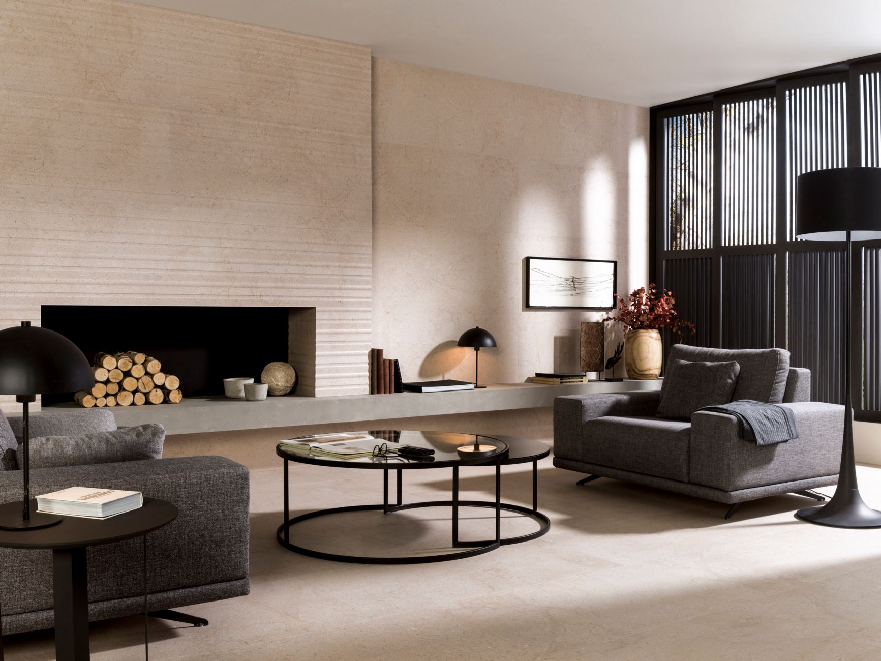 Керамическая плитка  PORCELANOSA DORCIA MARFIL LINE 59.6х150 G-278