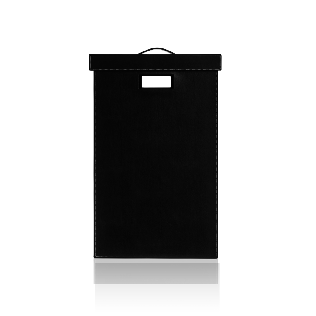 Decor Walther 0924960 BROWNIE WB Корзина для белья Имитация кожи цвет Черный