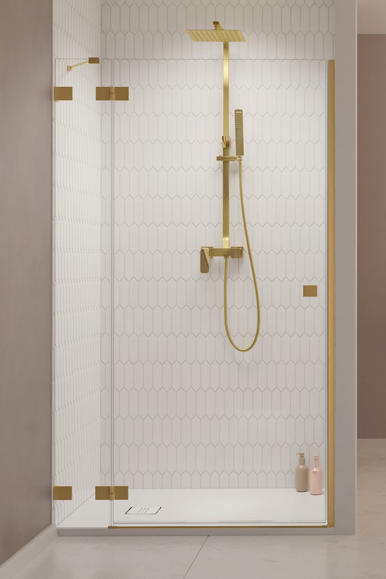 Essenza Pro 8 Brushed Gold DWJ 240 Left прозрачное