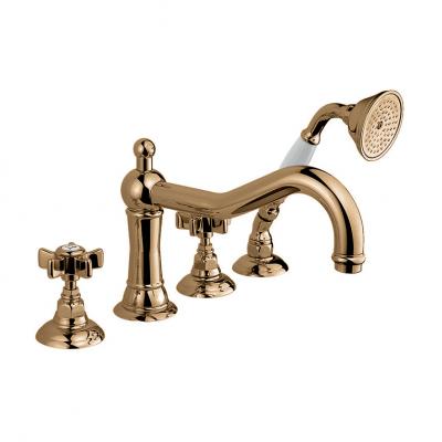 ™ Nicolazzi 1449BZ Смеситель на 4 отв. для ванны с душем DAMES ANGL.