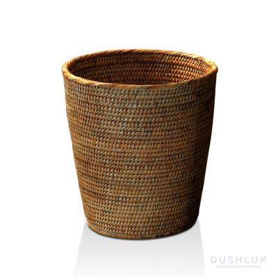 Decor Walther Basket PK Корзина для бумаги 30x31см, цвет: ротанг темный