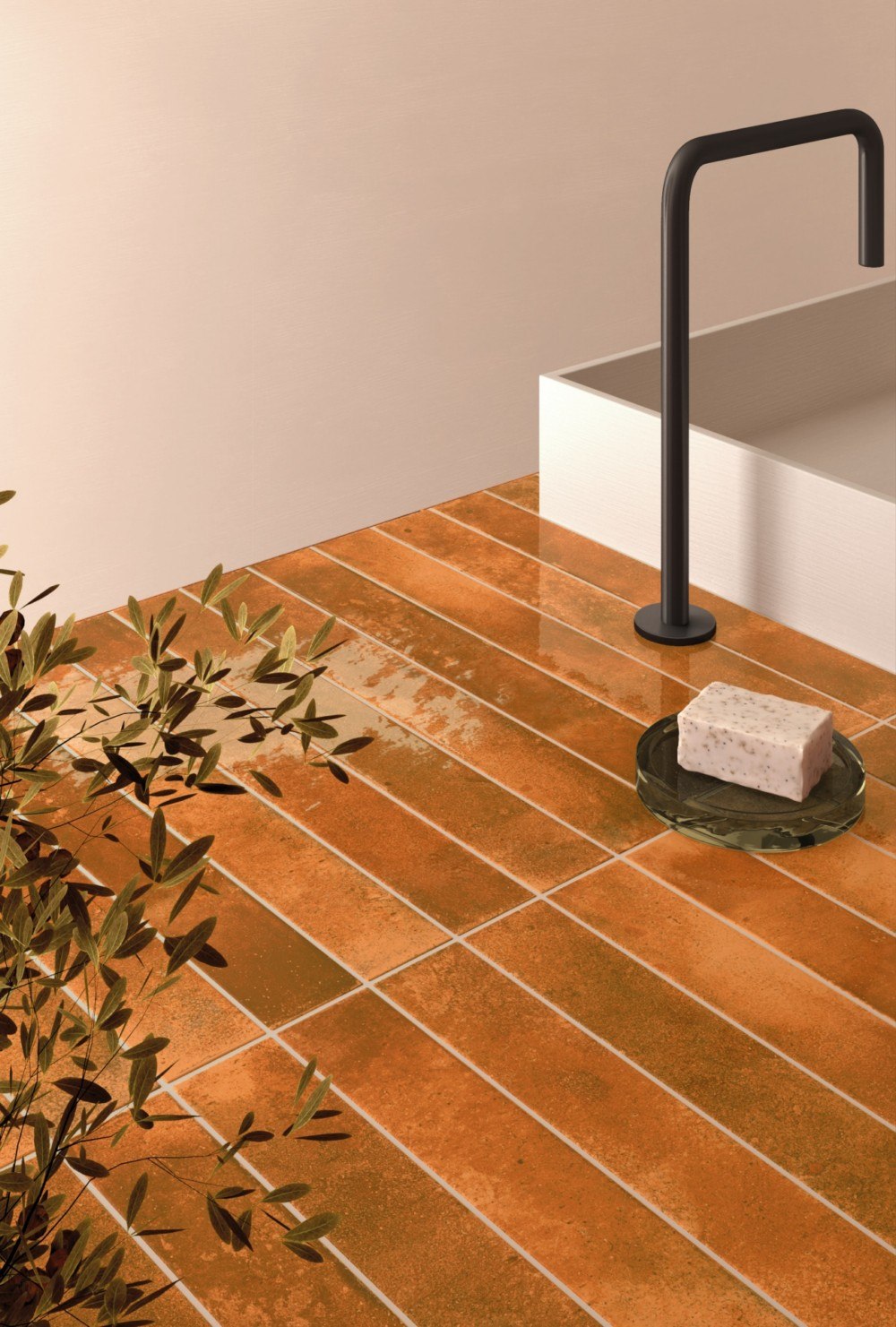 Керамическая плитка  EQUIPE BALI GINGER 5х40 EQ-4