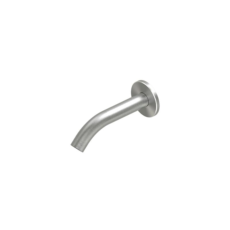 QuadroDesign Комплектующие BC0814AS Излив из стены, цвет Brushed Stainless Steel